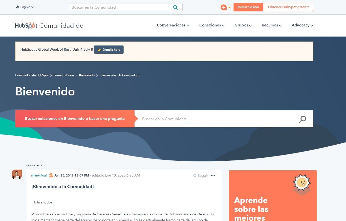 Comunidad de HubSpot