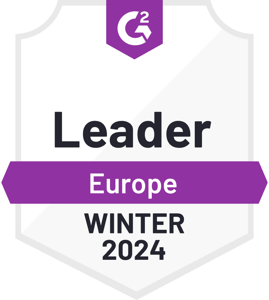 Insignia de G2: Líder - Europa - Verano 2023