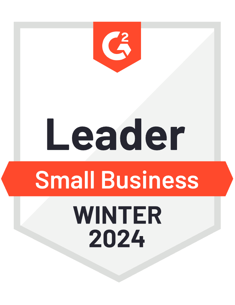 Líder de G2, pequeña empresa, invierno 2023
