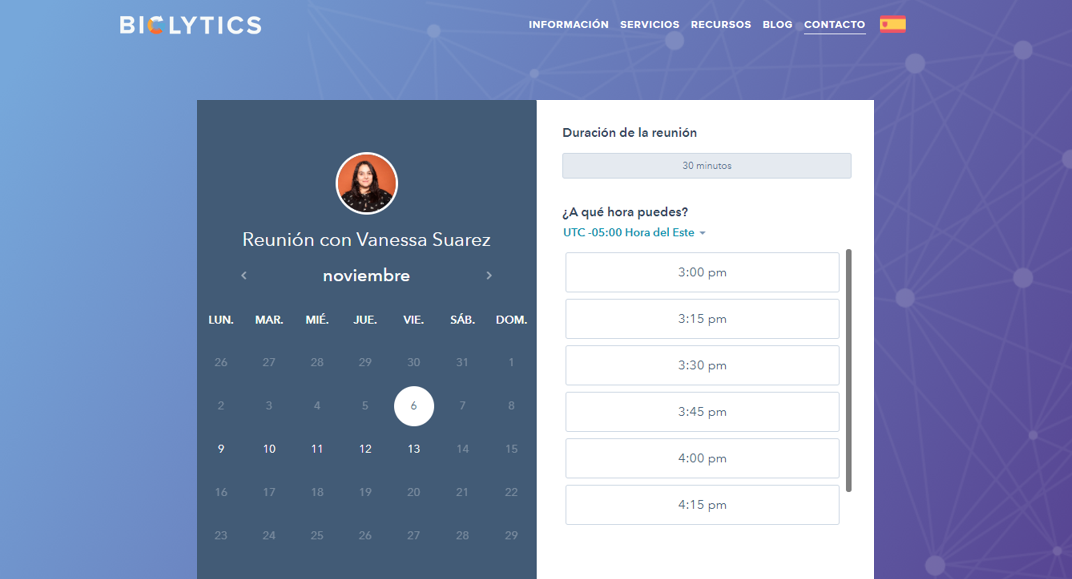 Pipedrive vs. HubSpot: calendario de equipo