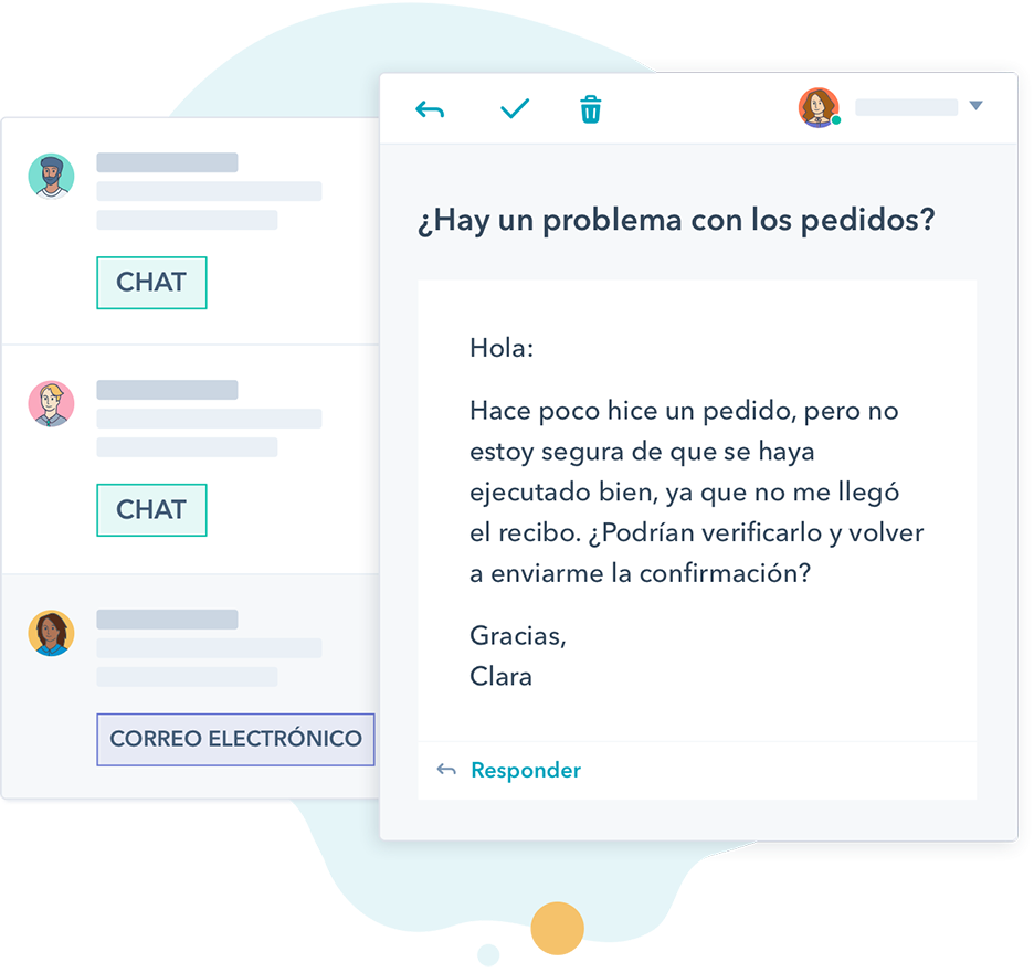 Chat de asistencia técnica en HubSpot